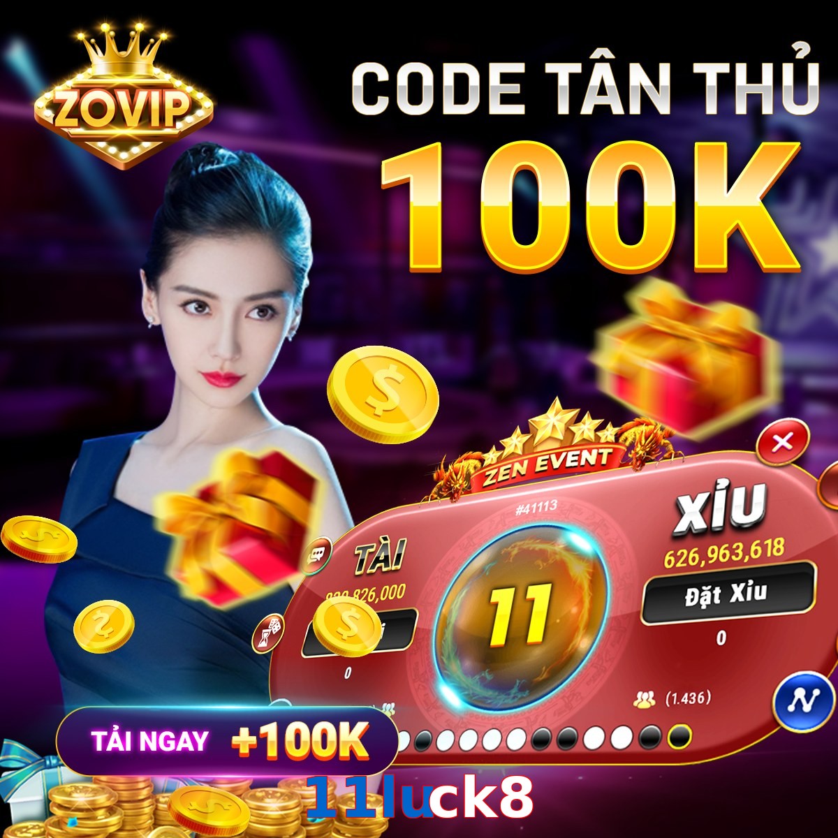 11luck8